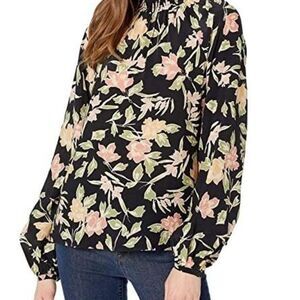 Yumi-kim Women's Black and Pink Blouse